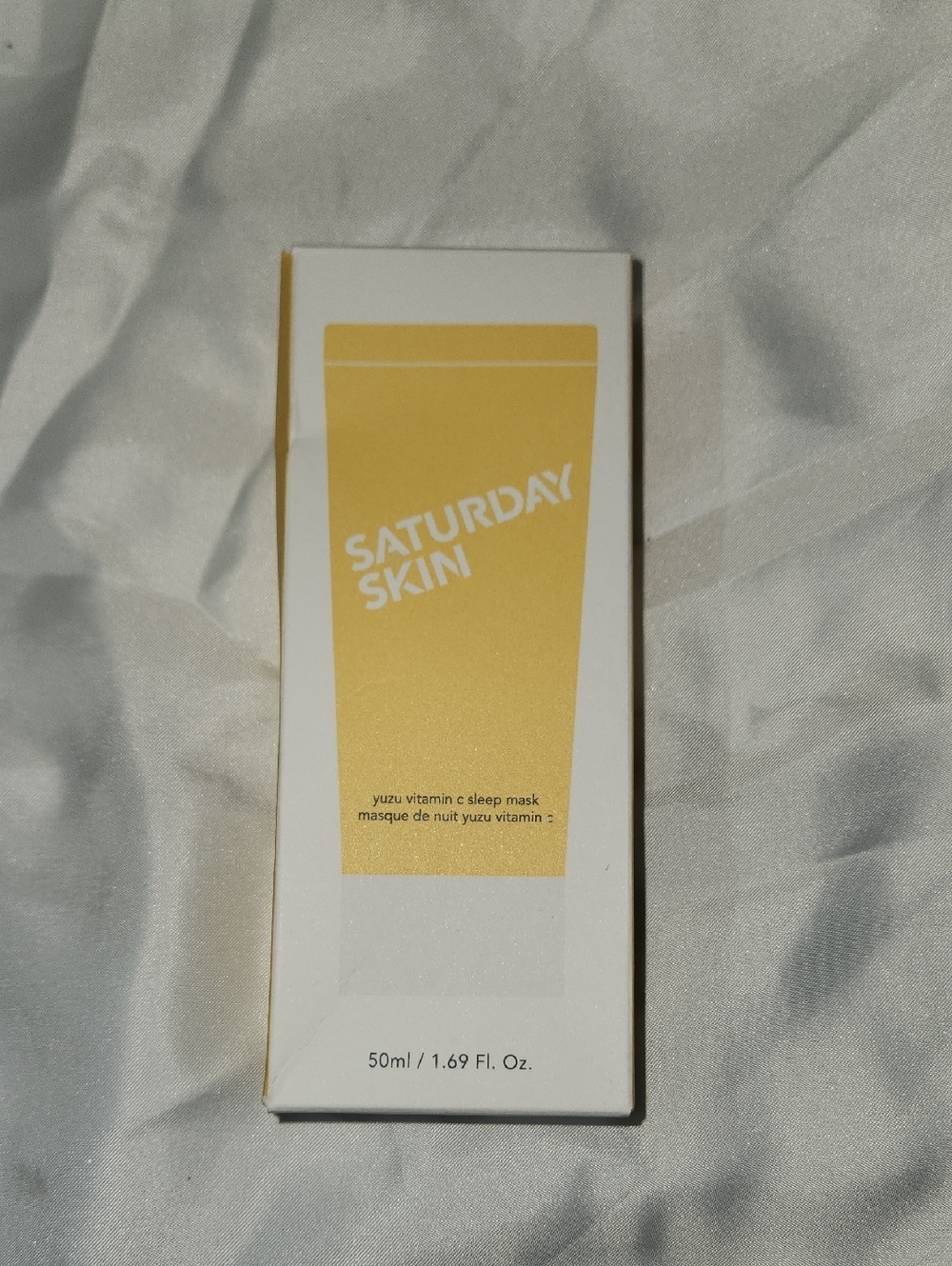 Saturday Skin Yuzu Vitamin C Sleep Mask — Yellow Brightening Overnight Treatment